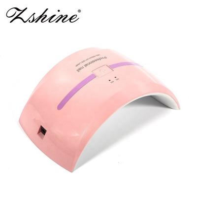 China Newest Plus 36W With Screen Professional Sun Light Curing Gel Nail Polish Led UV Lamp ZS-LED031S for sale