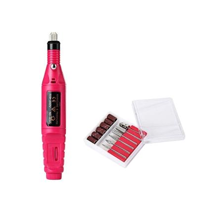 China Home and Nail Salon 2021 New Design Mini Nail Drill For Nail Art For Nail Beauty Salon for sale