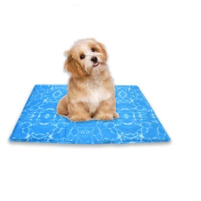 China Factory Size Large Self Sustainable Gel Summer Waterproof Different Cool Pad Dog Cooling Mat for sale