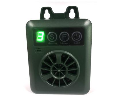 China Wholesale Customizable LOGO Plastic Loading Digital Display Ultrasonic Bark Stopper for sale