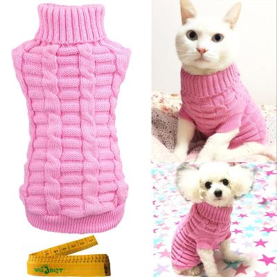 China Sustainable Sweater Knitwear Sweater Dog Clothes For Dogs And Cats for sale