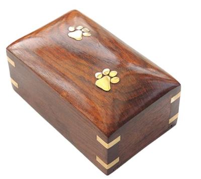 China Amazon Viable Cremation Urns For Ashes Pet Memorial Keepsake Urns Photo Box Pet Cremation Urns for sale