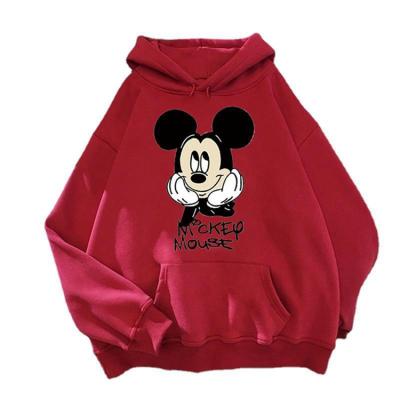 China Sustainable Cartoon Breathable Embroidery Tracksuit Long Sleeves Women's Hoodies Pullover for sale