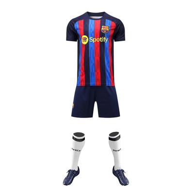 China Wholesale Breathable 2023 Club Soccer Jersey Football Jersey Home Soccer Wear Thailand Real Player Version Breathable Soccer Uniforms for sale