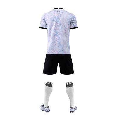 China 2022 Wholesale Breathable Custom Design Soccer Uniform Sublimation Printing Tank Top Football Shirts Soccer Jersey for sale