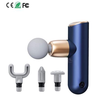 China Wholesale Body Powerful Vibration LCD Display Gym Mini Deep Tissue Fascial Percussion Cordless Massage Gun for sale