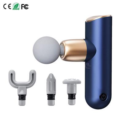 China Powerful Super Quiet Rechargeable Body Muscle Massager Mini Massage Gun Supplier for sale