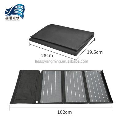 China Solar System Outdoor High Quality APP Flexible Solar Panels 30w Solar Panels Canadian Foldable Solar Panel for sale