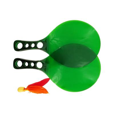 China New Lightweight 2022 Kids Small Portable Plastic Beach Toy Paddle Tennis Rackets for sale