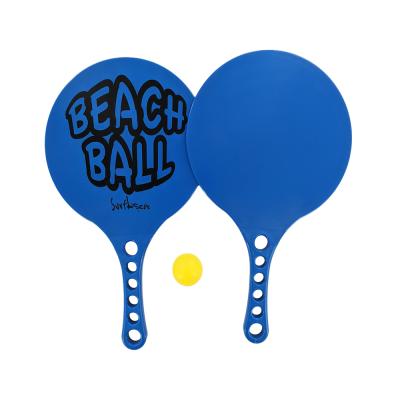 China Lightweight plastic tennis racket beach badminton set paddle ping pong racket for sale