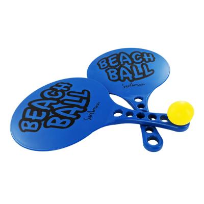 China Lightweight Summer Beach Sports Plastic Rackets Set Indoor Toys For Kids Beach Tennis Paddle for sale