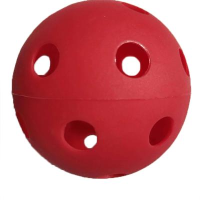 China Wholesale PE etc sell pickleball ball. Hot Pickleball Balls 40 Hole Plastic Red Ball Factory for sale