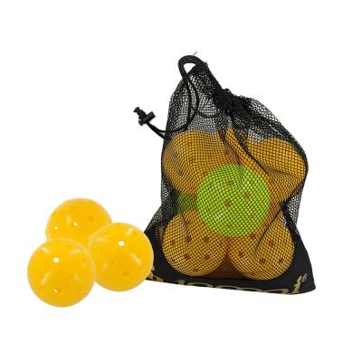 China High Quality Outdoor Sports Made In China Pickleball Balls Accessories Yellow Plastic Ball for sale