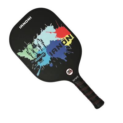 China IANONI pr510 Polymer Honeycomb Core UNO Pickleball Wood Paddle With Graphite Face Black Pickleball Paddle for sale