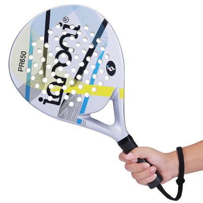 China Portable training padel fiber beach racket paddle tennis/professional tennis paddle games 2022 for sale