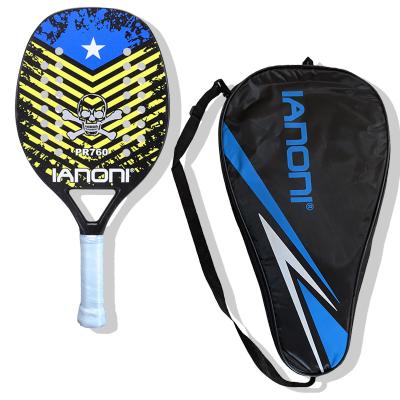 China Sports IANONI pr760 beach tennis racket professional with racquet cover beach tennis racket carbon for sale