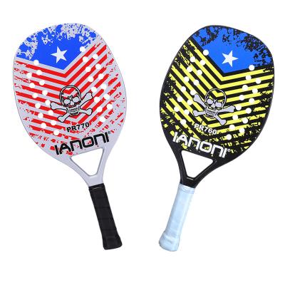 China High quality outdoor portable carbon fiber tenn beach carbon fiber racquet beach tennis racket for sale