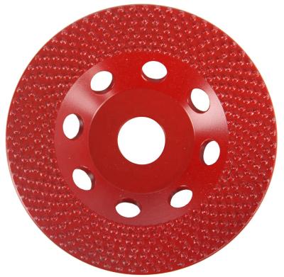 China REMOVE PAINTS AND ADHESIVES FROM CONCRETE SURFACE 125mmx22.2mm remove paints and adhesives Diamond Grinding Cup Wheel for sale