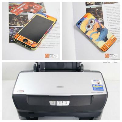 China Smart phone design and mini size phone skin printer machine for sale