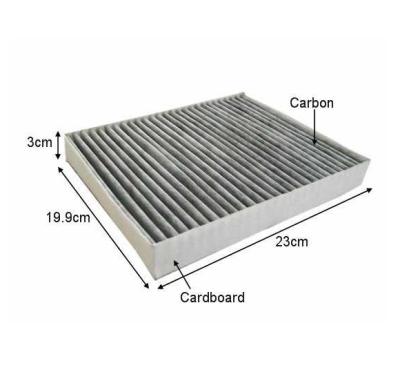 China Car Cabin Air Filter Manufacturer Cabin Air Filter X1987001 27277-EG000 24479 for sale