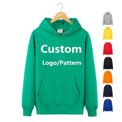 China French Comfy Large Size Unisex Custom Made Wholesale Anti Shrink Terry Black Mens Multicolor Logo Hoodies for sale