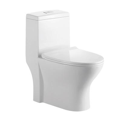 China China Double-Flow Siphonic Flush Trap Double S One Piece Toilet Manufacturer Cheap From Manufacturer On Sale for sale