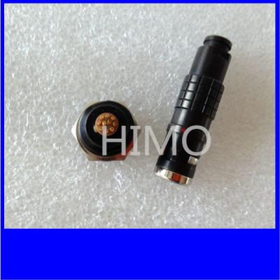 China K series lemo ip68 circular watertight connector black plated chrome for sale