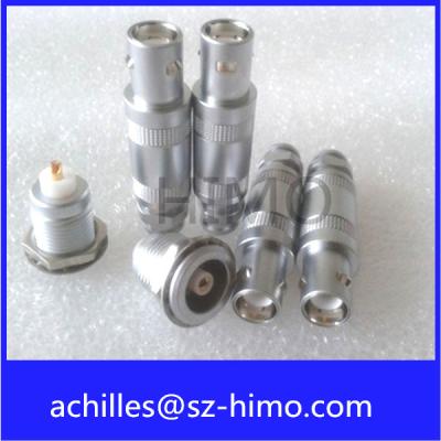 China Replacement Lemo Series Connectors, Half-moon Insert, Hermaphroditic Keying for sale