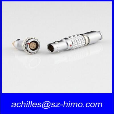 China solder pin 2B 4 PIN push pull connector for sale