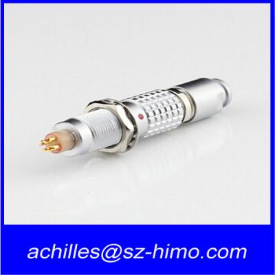 China multi-contact push pull self-locking 4 pin LEMO Connector for sale