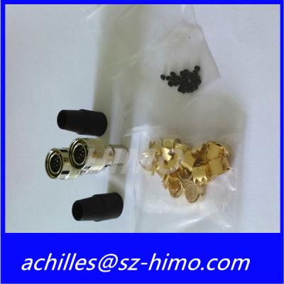 China low price high quality soldering 12pin metal electrical HRS cross connectors for sale