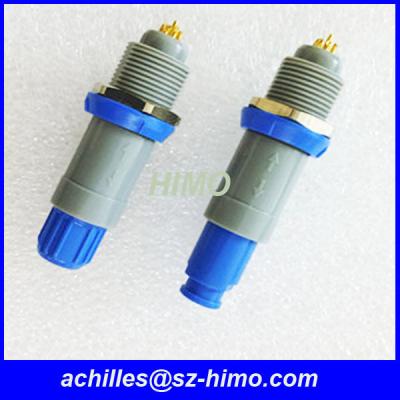 China hot sell solder type push pull 1P series lemo circular 4pin plastic connector PAGPKG for sale