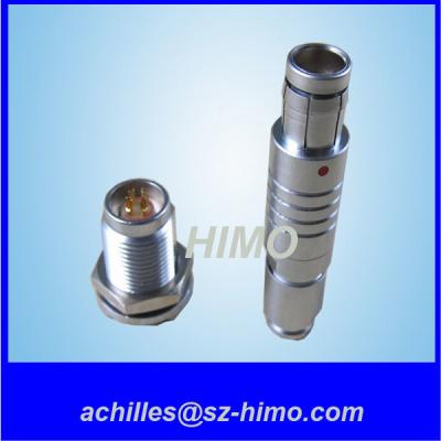 China high performance ODU 8pin push pull self-locking connector for sale