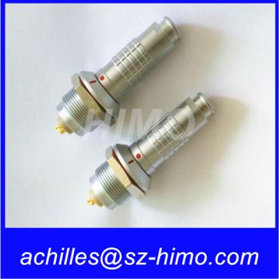 China 6 pin IP68 chrome clad replacement lemo connector male and female solar contact pin for sale