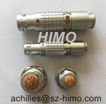 China best supplier wholesale 6Pin LEMO cable connector 1B Rapid cross female receptacle socket for sale