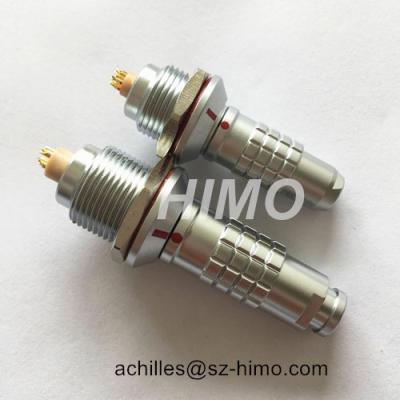 China K Series Ip68 Electronic Plug 6pin IP68 Chrome Clad Replacement Lemo Watertight Connector for sale