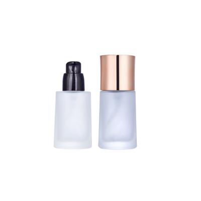 China Hot Selling 30ML Cream Unique Luxury Base Packaging New Design Glass Cosmetic Bottle for sale