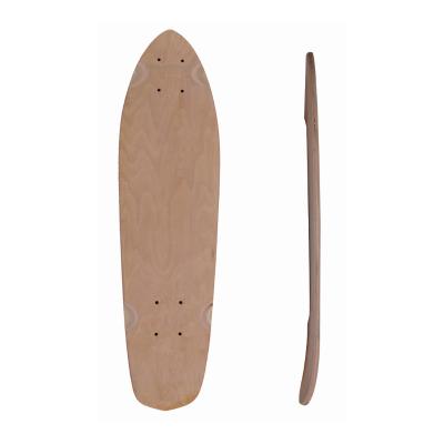 China Adult Professional Empty Land Surfboard Deck 100% Maple Cruiser Deck Canadian OEM for sale