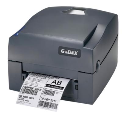 China 4 Inch 203/300dpi Black And White Desktop Transfer Label Printer Godex G500/G530 Direct Thermal Transfer Printer For Clothing Tag Labels for sale