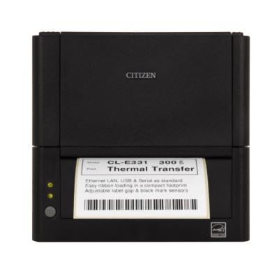 China Citizen CL-E331 Transfer Printer 4 Inch Industrial Direct Thermal Desktop Label Contemporary High Resolution Printer Black And White for sale