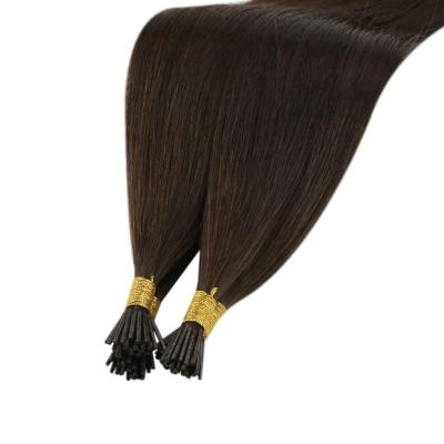 China Fasimei Silky Straight Wave Double Drawn I Tip Extensions Remy Human Hair Natural Looking Hair Extensions for sale