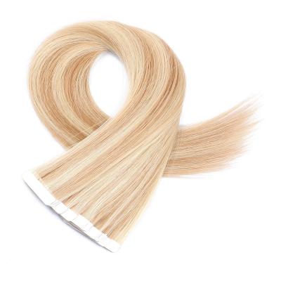 China Salon Hair Salon 100% Silky Straight Raw Wave Tape In Hair Extensions Hair Extensions for sale