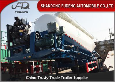 China 50cbm de bulk Semi Aanhangwagen van de Cementtank, de Aanhangwagen van de het Cementtank van Silobulker Te koop