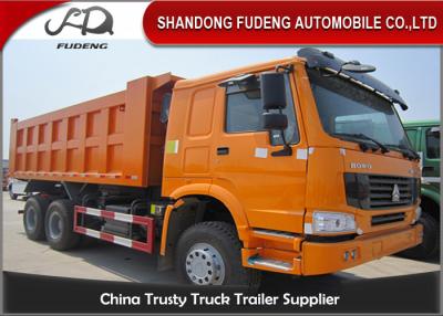 China Euro 2 Emission 18 Cube Meter End Dump Truck ,  6 X 4 420HP Tractor Trailer Dump Truck  for sale