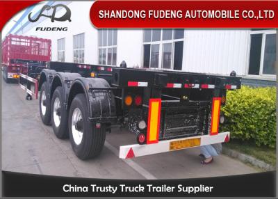 Chine ascenseur squelettique d'axe de camion de remorque d'axes de la remorque trois de conteneur de châssis de 45ft semi premier à vendre