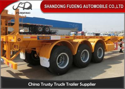 China 40ft Container Trailer , 12 Twist Container Locks 20 Foot Container Trailer  for sale