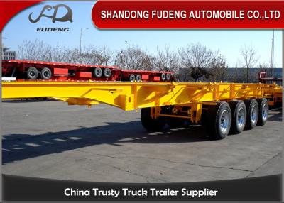 China 2 / 3 as Skeletachtige Semi Aanhangwagen, 40 Ton 20ft 40ft Skeletachtige Aanhangwagen  Te koop