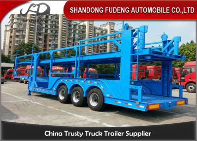 China De coche 12 del portador remolque semi, tipo esquelético - remolque del transporte del vehículo de 2/3 árboles en venta