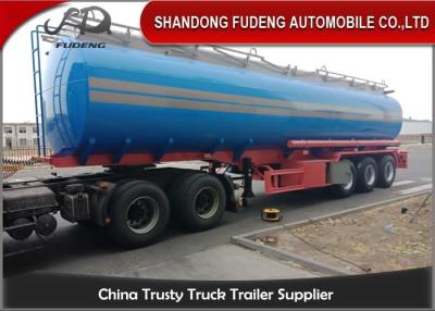 China 30000 Liter 3 van de de Vrachtwagenaanhangwagen van de Compartimententanker Opschorting van de de Opschortingslucht de Mechanische Te koop