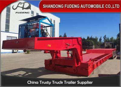 China 70T Detachable Gooseneck Trailer for sale